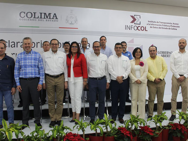 Firma de Declaratoria de Gobierno Abierto